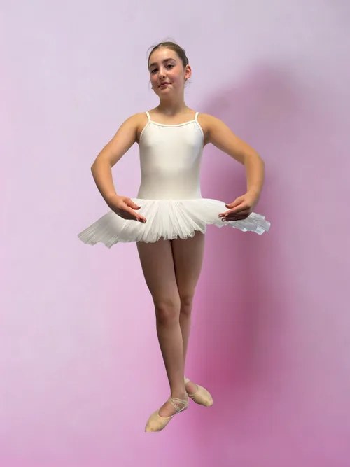 White 1st Position Tutu