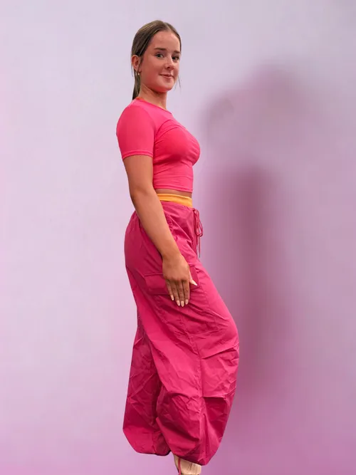 Pink Commercial Costume 