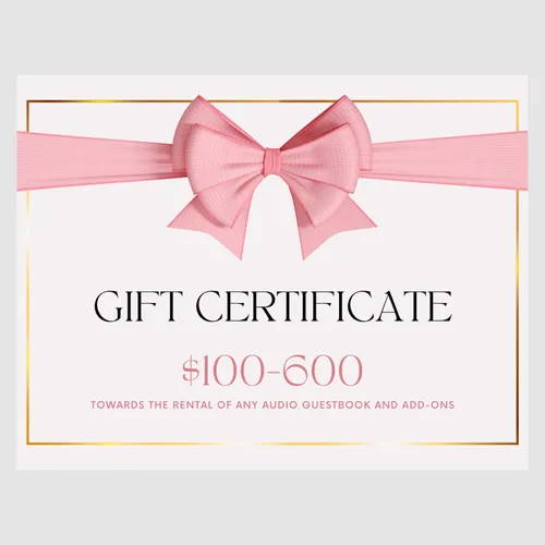 Gift Certificate