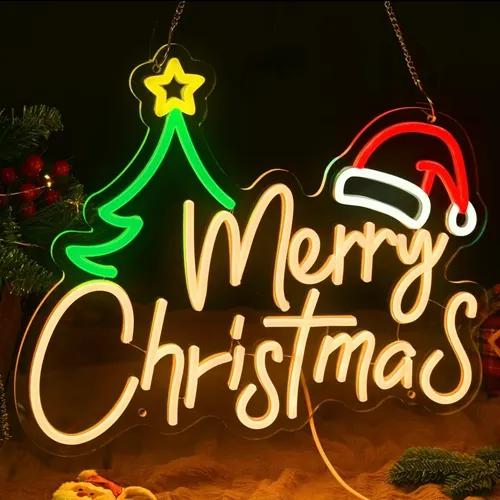 Merry Christmas Neon sign