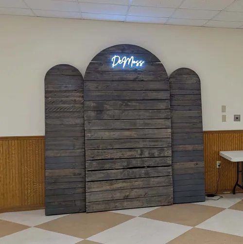 Wood Arch Background