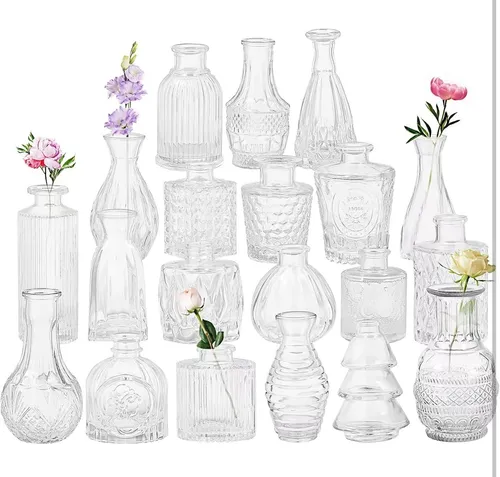 Clear Bud Vases