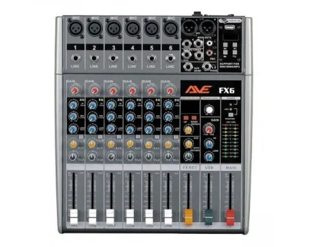 Ave 6 Channel Mixer
