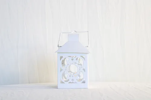 White Square Lantern