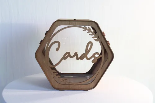 Card Box Hexagon
