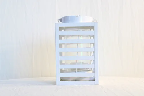 White Stripped Lantern