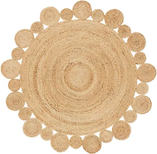 Jute Rug 180cm x 180cm 