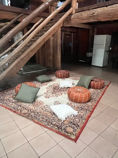 Red Lounge Rug 