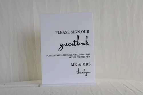 Guestbook Sign 