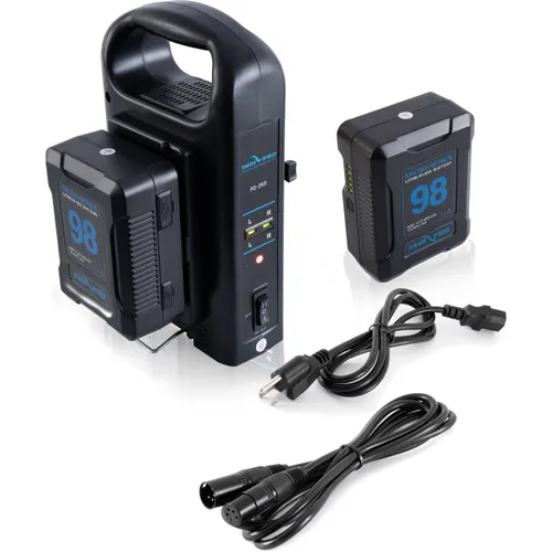 V-Lock Battery Set (2 x 98W + charger)