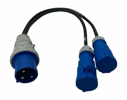 63A to 2 x 32A splitter