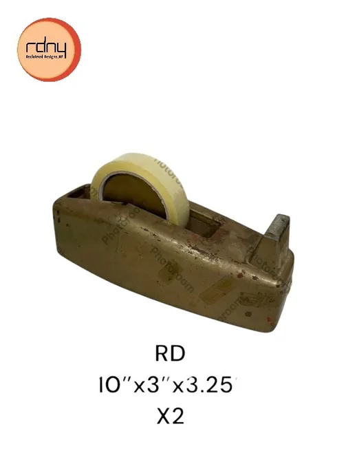 vintage scotch tape dispenser taupe