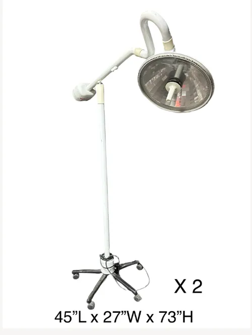 vintage midmark ritter 355-005 rolling medical surgical /exam  light