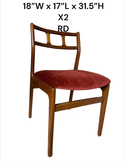 teak dining chair danish