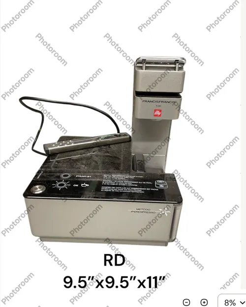 illy coffee/ espresso maker  machine francis francis y1