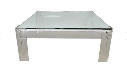 wisteria disappearing coffee table arcylic