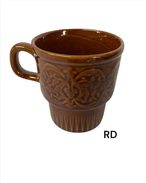 assorted 1970s coffee mugs