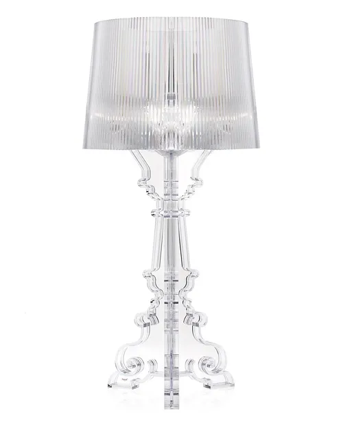 kartell bourgie lamp clear