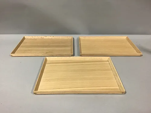 wood tray rectangular 