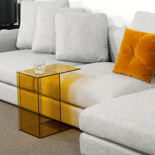 2 way side table yellow MOMA 