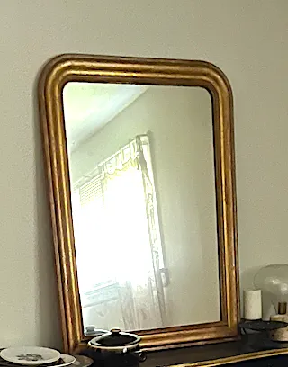 gold Louis phillip mirror