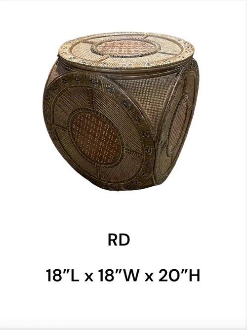 basket side table asian