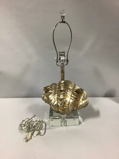 gold shell lamp 