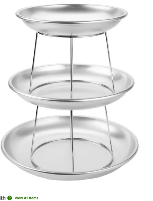 small seafood tray from tier 