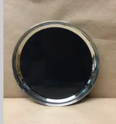 serving tray black center 