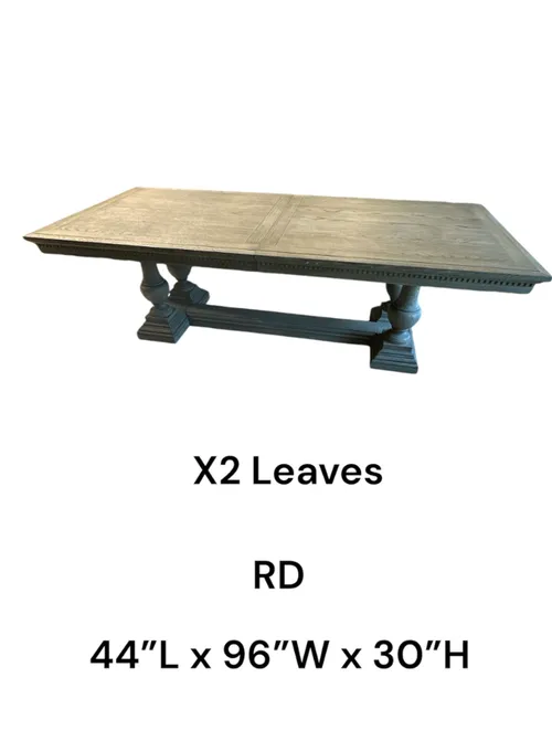 8ft -12 ft didning table from RH ash wood 