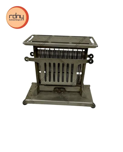 vintage toaster silver GRILLE-PAIN UNIVERSEL DÉBUT ANNÉES 1900 BY LANDERS FRARY & CLARK NEUF BRITE CT USA