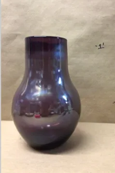 dark purple vase 