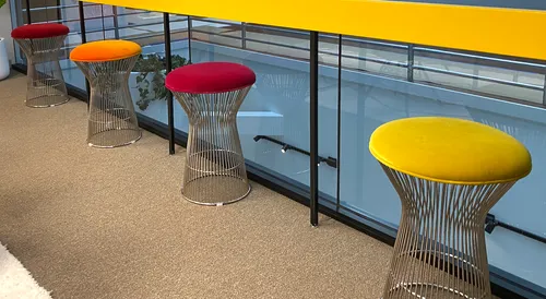 stools in style of platner 