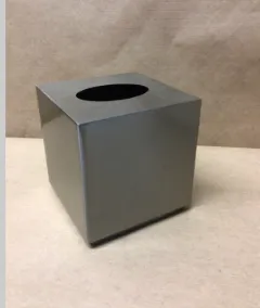 metal tissue box 