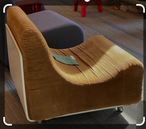 orbis chair lounge/by luigi corlani 1960s