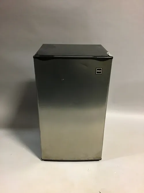 small dorm beverage fridge silver 