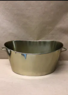 large champagne bucket multi bottles silver handles 