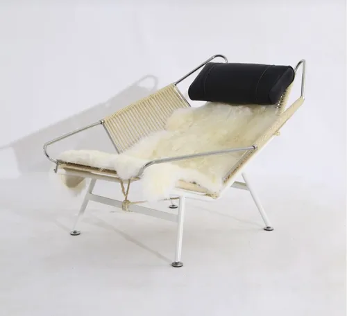Hans Wegner Flag Haylard lounge chair/string chair 