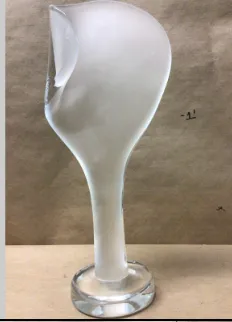 frosted glass sculpture 