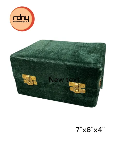 green velvet box