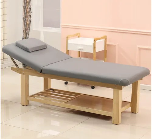 massage table wood legs spa table gshaobe