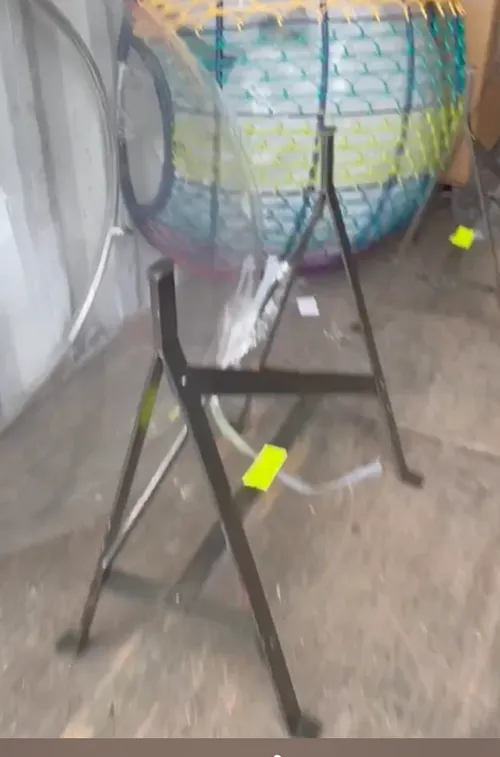 welded steel table saw-horses 