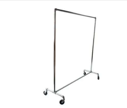 wardrobe pipe rack chrome