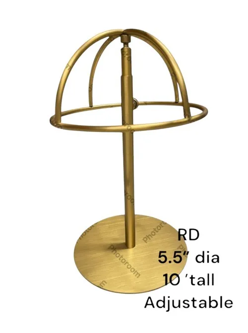 brass hat stand