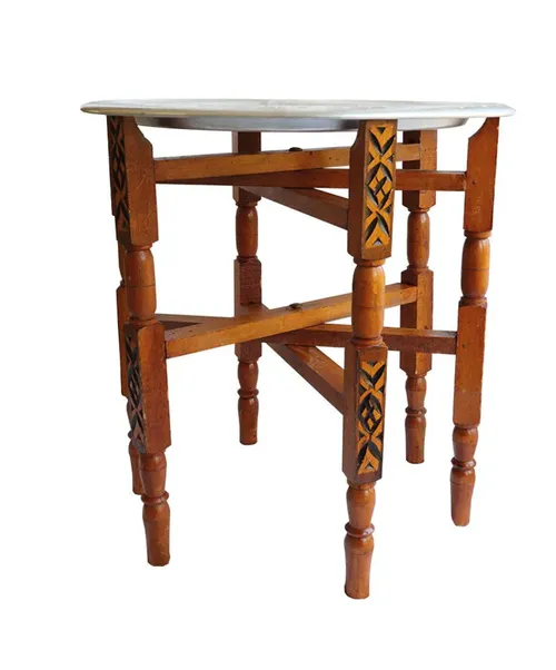 wood moroccan table BASE /legs 