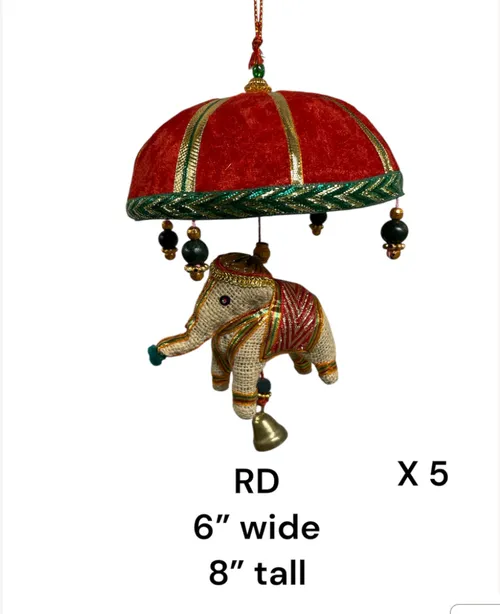 elephant ornament felt 