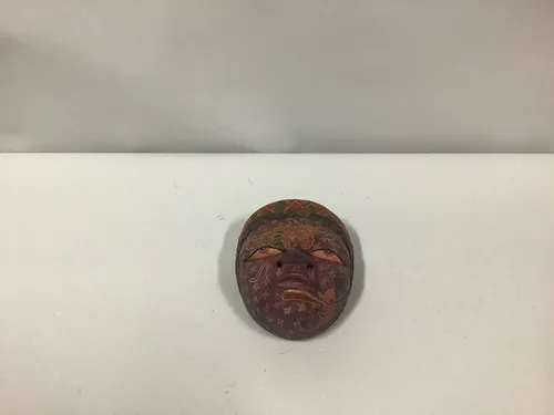 tibetan mask painted 