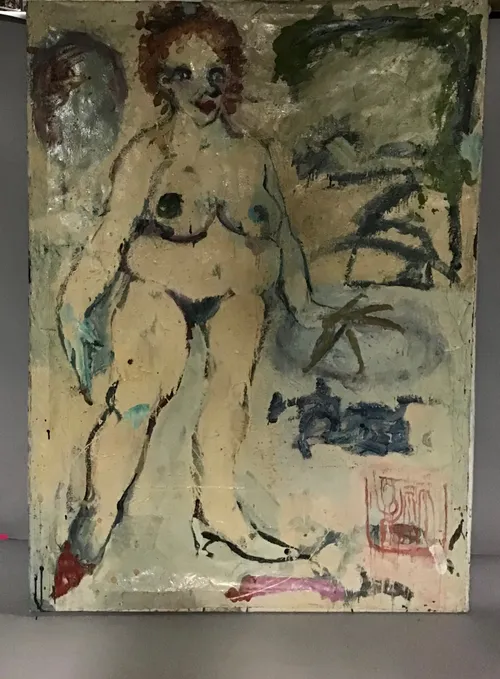 big lady in heels white lacquer 