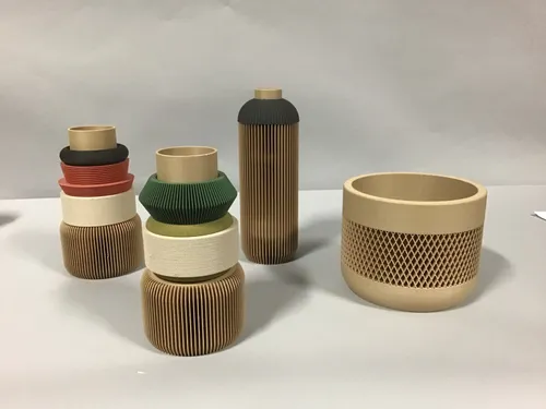 modular NU vase Japandi minimal design 