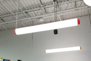 suspension tube light yellow